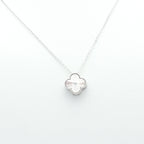 Clover Pendant Necklace in Sterling Silver