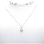 Classic Solitaire Pendant Necklace