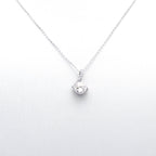 Classic Solitaire Pendant Necklace