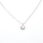 Classic Solitaire Pendant Necklace