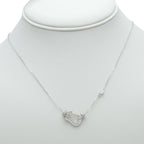 Sterling Silver Horseshoe Link Necklace