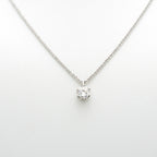 Solitaire Sparkle Pendant Necklace