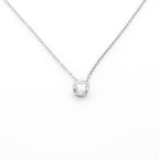 Solitaire Sparkle Pendant Necklace
