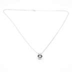 Mystic Aurora Solitaire Necklace
