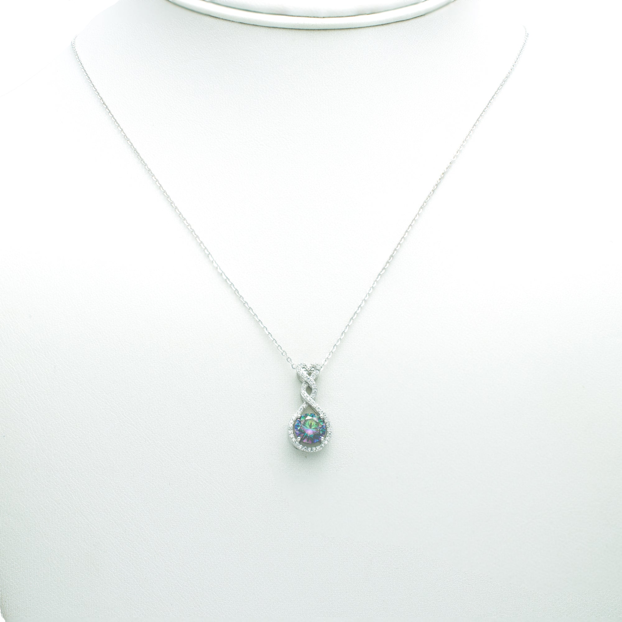 Twilight Halo Mystic Pendant Necklace