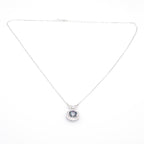 Iridescent Horizon Pendant Necklace