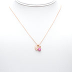 Rose Gold Grace Swan Necklace