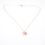 Rose Gold Grace Swan Necklace