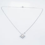 North Star Pendant Necklace in Sterling Silver