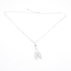 Interlocking Circle Pendant Necklace in Sterling Silver