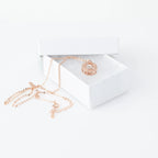 100 Languages I Love You Cubic Zirconia Pendant Sterling Silver Necklace