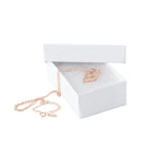 3D Heart - 100 Languages I Love You Cubic Zirconia Pendant Sterling Silver Necklace