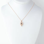 3D Heart - 100 Languages I Love You Cubic Zirconia Pendant Sterling Silver Necklace