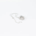 Love Fish - 100 Languages I Love You Cubic Zirconia Pendant Sterling Silver Necklace, Gold Necklace, Mother's Day, Anniversary Gift