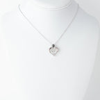 Love Fish - 100 Languages I Love You Cubic Zirconia Pendant Sterling Silver Necklace, Gold Necklace, Mother's Day, Anniversary Gift