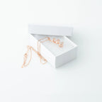 Bunny - 100 Languages I Love You Cubic Zirconia Pendant Sterling Necklace, Gold Necklace