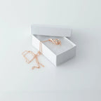 Love Heart - 100 Languages I Love You Pendant Sterling Silver Necklace, Rose Gold Necklace