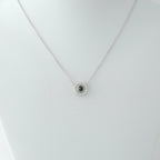 ONE and ONLY - 100 Languages I Love You Cubic Zirconia Pendant Sterling Silver Necklace, Gold Necklace