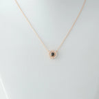 ONE and ONLY - 100 Languages I Love You Cubic Zirconia Pendant Sterling Silver Necklace, Gold Necklace