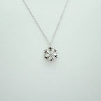 Snowflake Sterling Silver Necklace