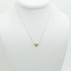Bumble Bee Silver Necklace, Honey Bee Gold Necklace