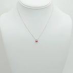 Apple Pendant 925 Sterling Silver Necklace