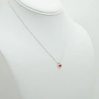 Apple Pendant 925 Sterling Silver Necklace