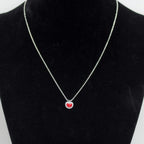 Apple Pendant 925 Sterling Silver Necklace