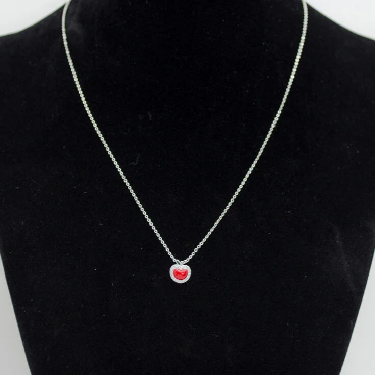 Apple Pendant 925 Sterling Silver Necklace